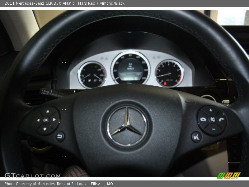 Mars Red / Almond/Black 2011 Mercedes-Benz GLK 350 4Matic
