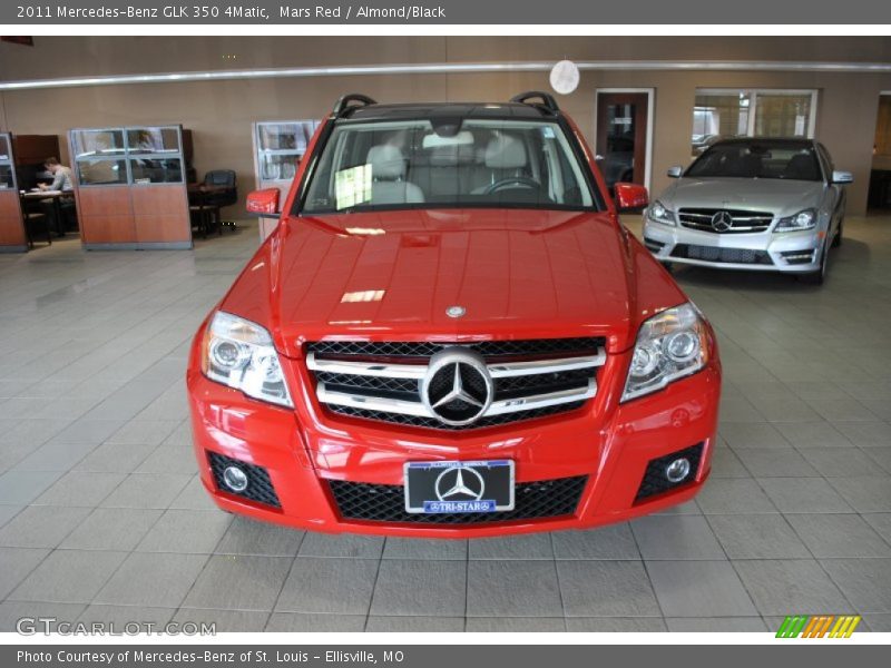Mars Red / Almond/Black 2011 Mercedes-Benz GLK 350 4Matic