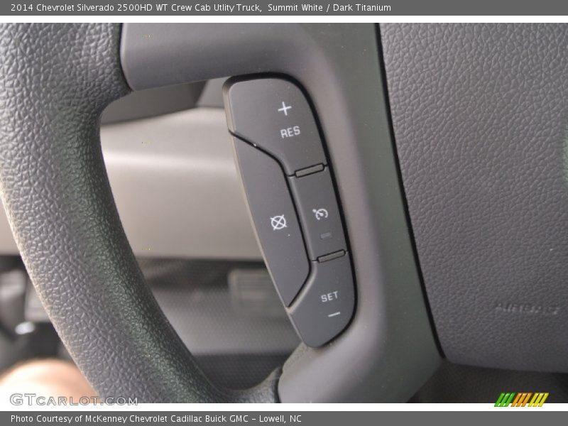 Summit White / Dark Titanium 2014 Chevrolet Silverado 2500HD WT Crew Cab Utlity Truck