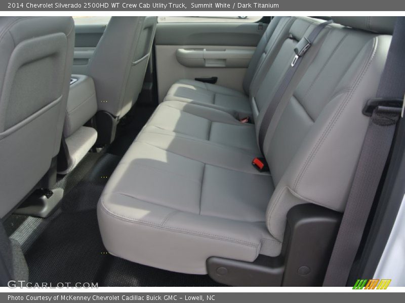 Summit White / Dark Titanium 2014 Chevrolet Silverado 2500HD WT Crew Cab Utlity Truck