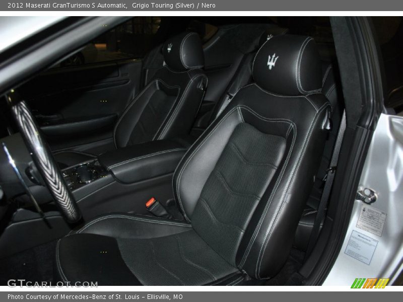 Grigio Touring (Silver) / Nero 2012 Maserati GranTurismo S Automatic