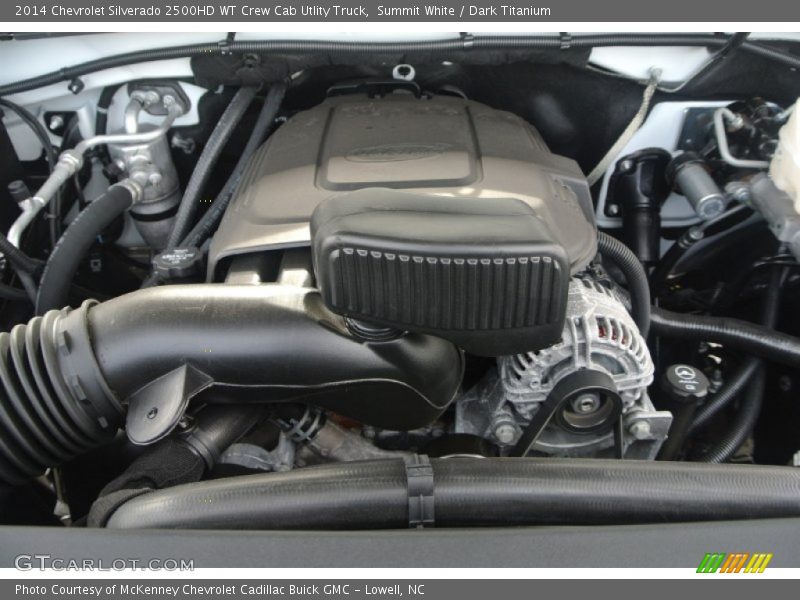  2014 Silverado 2500HD WT Crew Cab Utlity Truck Engine - 6.0 Liter Flex-Fuel OHV 16-Valve VVT Vortec V8