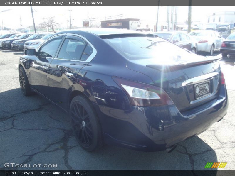 Navy Blue Metallic / Charcoal 2009 Nissan Maxima 3.5 S