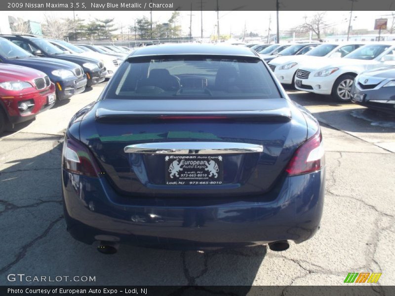 Navy Blue Metallic / Charcoal 2009 Nissan Maxima 3.5 S