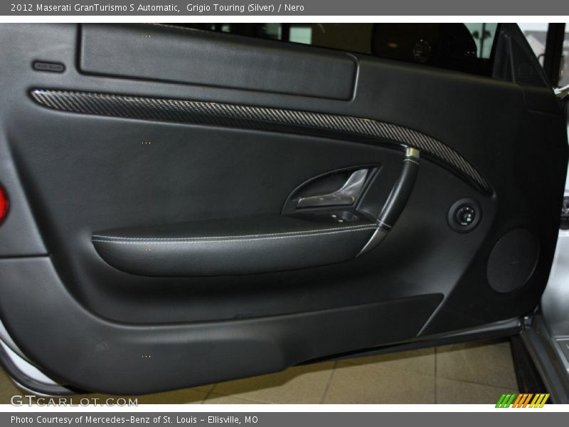 Grigio Touring (Silver) / Nero 2012 Maserati GranTurismo S Automatic