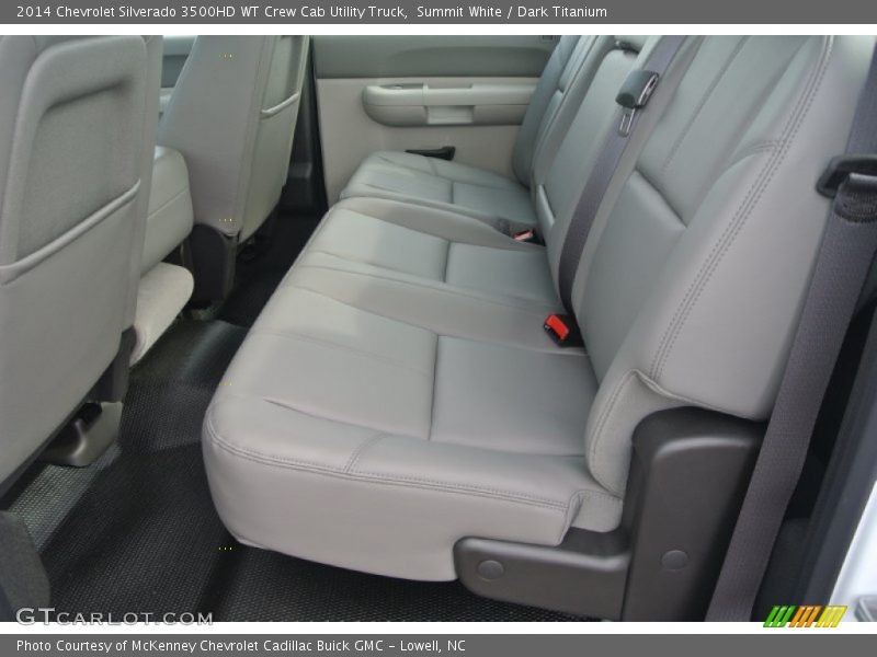 Summit White / Dark Titanium 2014 Chevrolet Silverado 3500HD WT Crew Cab Utility Truck