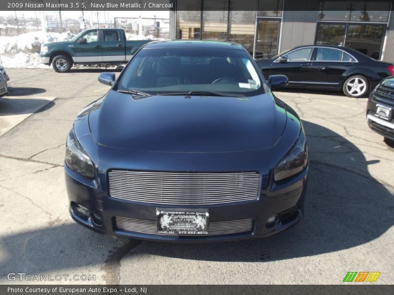 Navy Blue Metallic / Charcoal 2009 Nissan Maxima 3.5 S