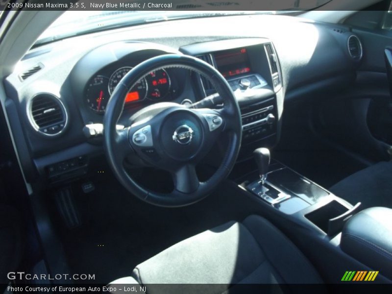 Navy Blue Metallic / Charcoal 2009 Nissan Maxima 3.5 S