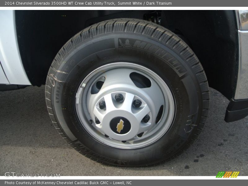  2014 Silverado 3500HD WT Crew Cab Utility Truck Wheel