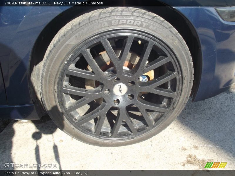 Navy Blue Metallic / Charcoal 2009 Nissan Maxima 3.5 S