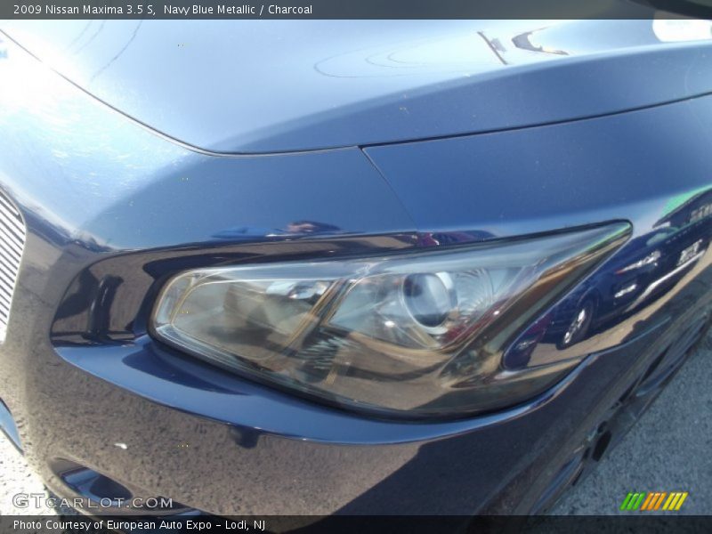 Navy Blue Metallic / Charcoal 2009 Nissan Maxima 3.5 S