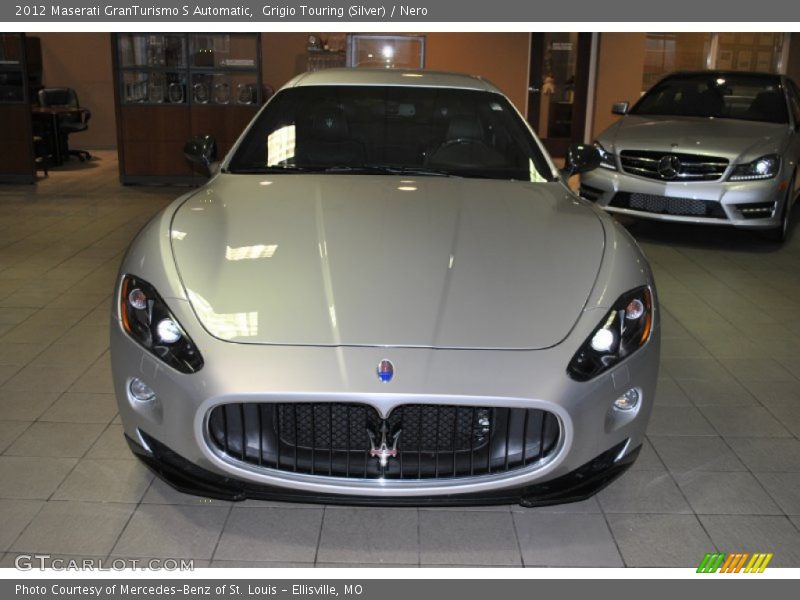 Grigio Touring (Silver) / Nero 2012 Maserati GranTurismo S Automatic