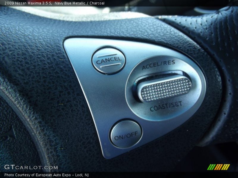 Navy Blue Metallic / Charcoal 2009 Nissan Maxima 3.5 S