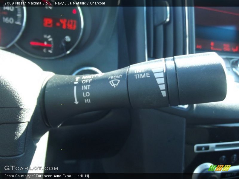 Navy Blue Metallic / Charcoal 2009 Nissan Maxima 3.5 S