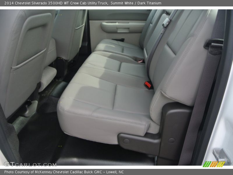 Summit White / Dark Titanium 2014 Chevrolet Silverado 3500HD WT Crew Cab Utility Truck