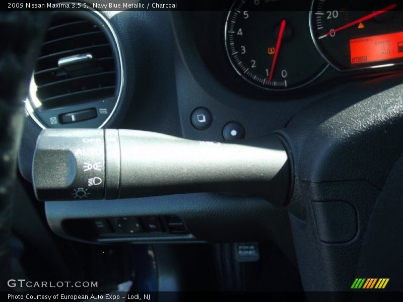 Navy Blue Metallic / Charcoal 2009 Nissan Maxima 3.5 S