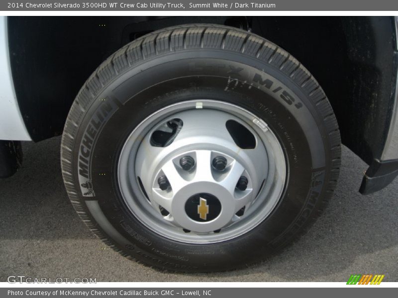  2014 Silverado 3500HD WT Crew Cab Utility Truck Wheel