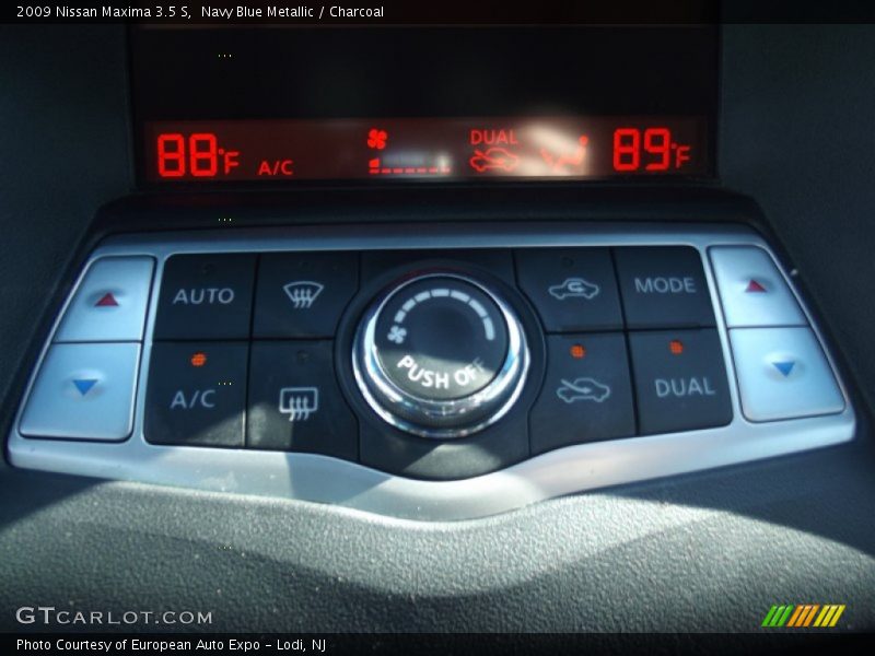 Navy Blue Metallic / Charcoal 2009 Nissan Maxima 3.5 S