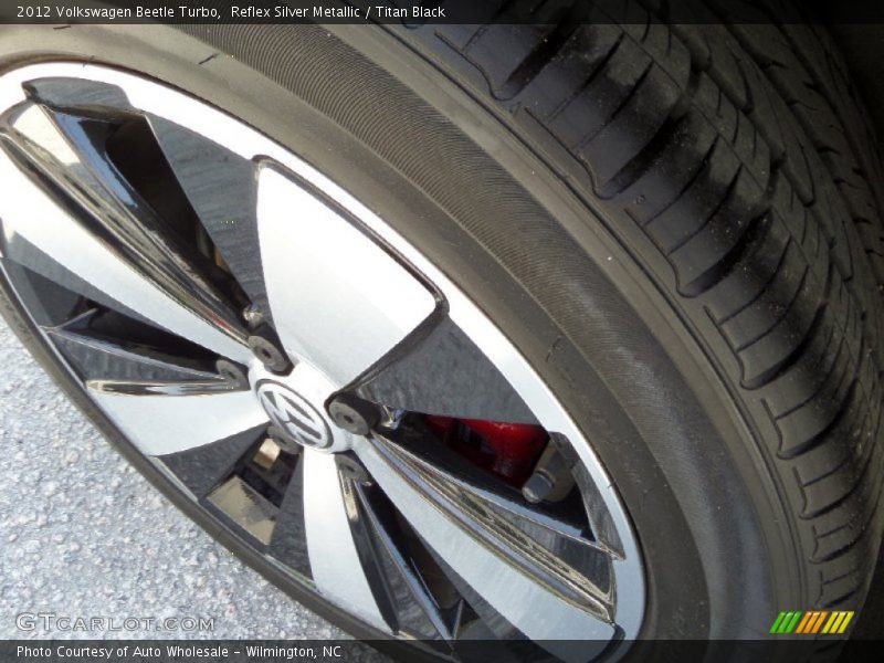 Reflex Silver Metallic / Titan Black 2012 Volkswagen Beetle Turbo