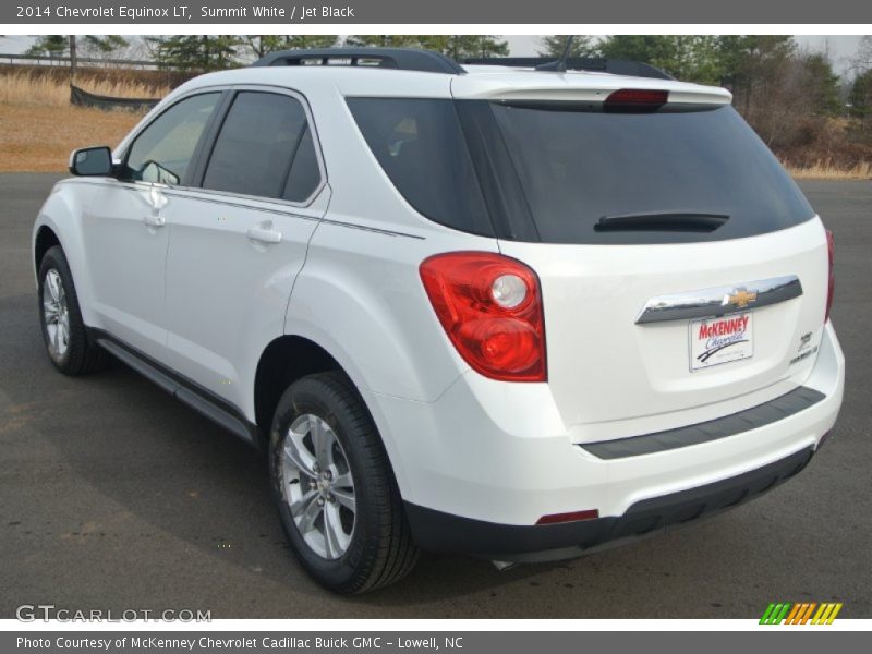 Summit White / Jet Black 2014 Chevrolet Equinox LT
