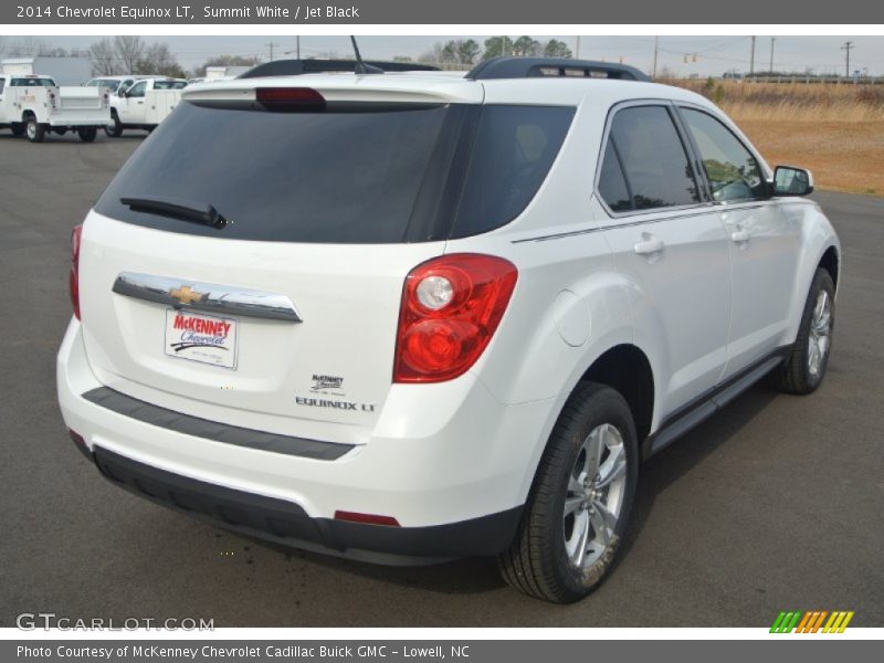 Summit White / Jet Black 2014 Chevrolet Equinox LT