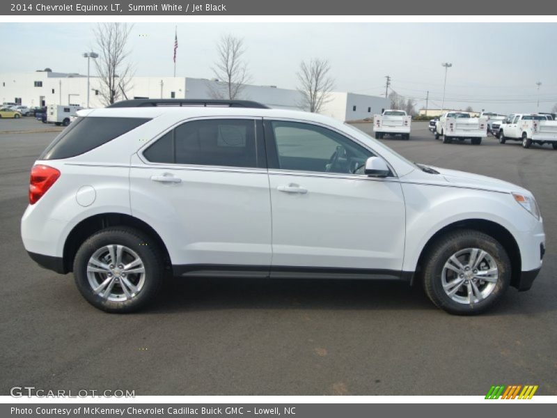 Summit White / Jet Black 2014 Chevrolet Equinox LT