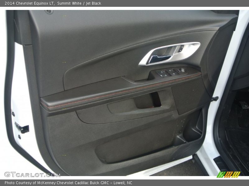 Summit White / Jet Black 2014 Chevrolet Equinox LT