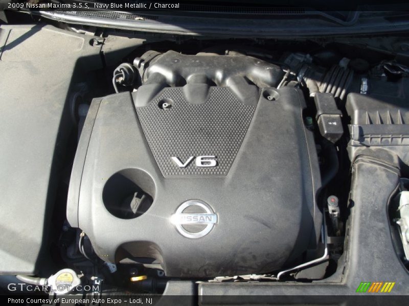 Navy Blue Metallic / Charcoal 2009 Nissan Maxima 3.5 S