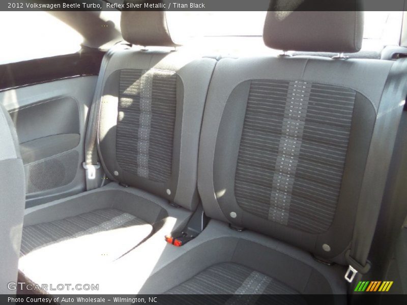 Reflex Silver Metallic / Titan Black 2012 Volkswagen Beetle Turbo