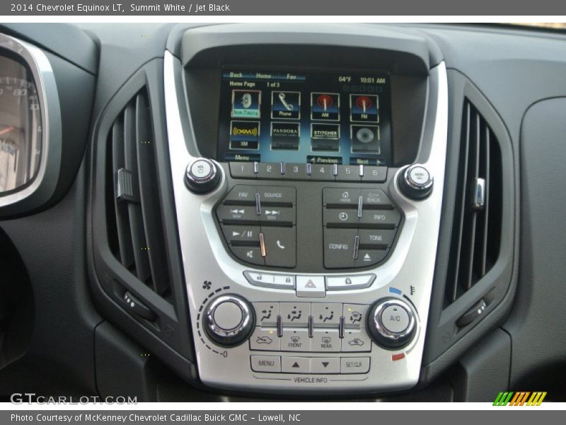 Controls of 2014 Equinox LT