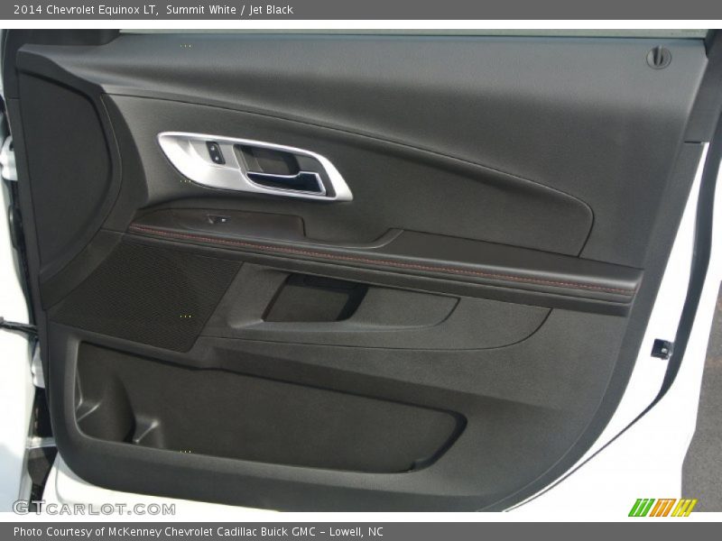 Summit White / Jet Black 2014 Chevrolet Equinox LT