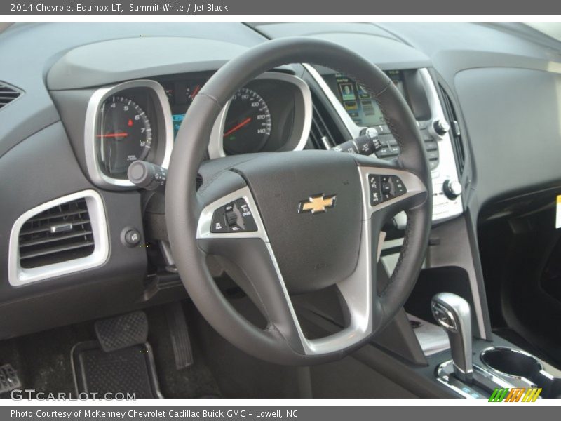 Summit White / Jet Black 2014 Chevrolet Equinox LT