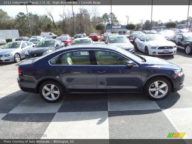Night Blue Metallic / Cornsilk Beige 2013 Volkswagen Passat 2.5L SE