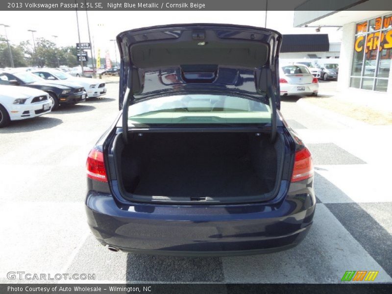 Night Blue Metallic / Cornsilk Beige 2013 Volkswagen Passat 2.5L SE