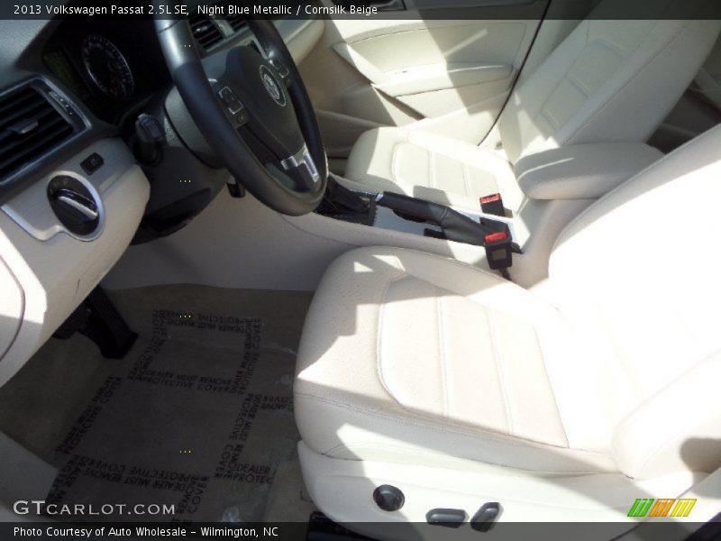 Night Blue Metallic / Cornsilk Beige 2013 Volkswagen Passat 2.5L SE