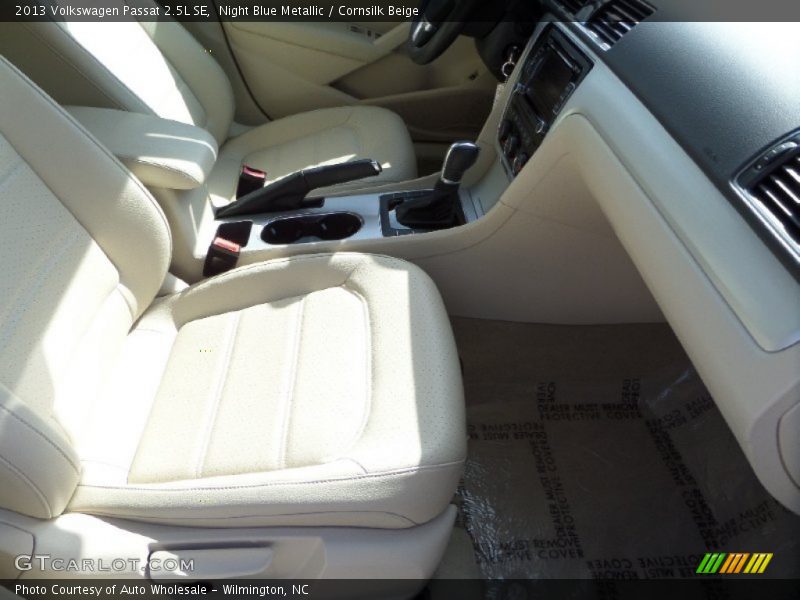 Night Blue Metallic / Cornsilk Beige 2013 Volkswagen Passat 2.5L SE