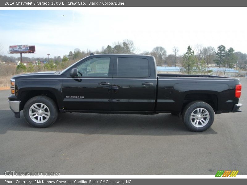 Black / Cocoa/Dune 2014 Chevrolet Silverado 1500 LT Crew Cab
