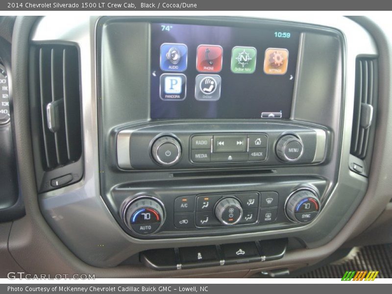 Black / Cocoa/Dune 2014 Chevrolet Silverado 1500 LT Crew Cab