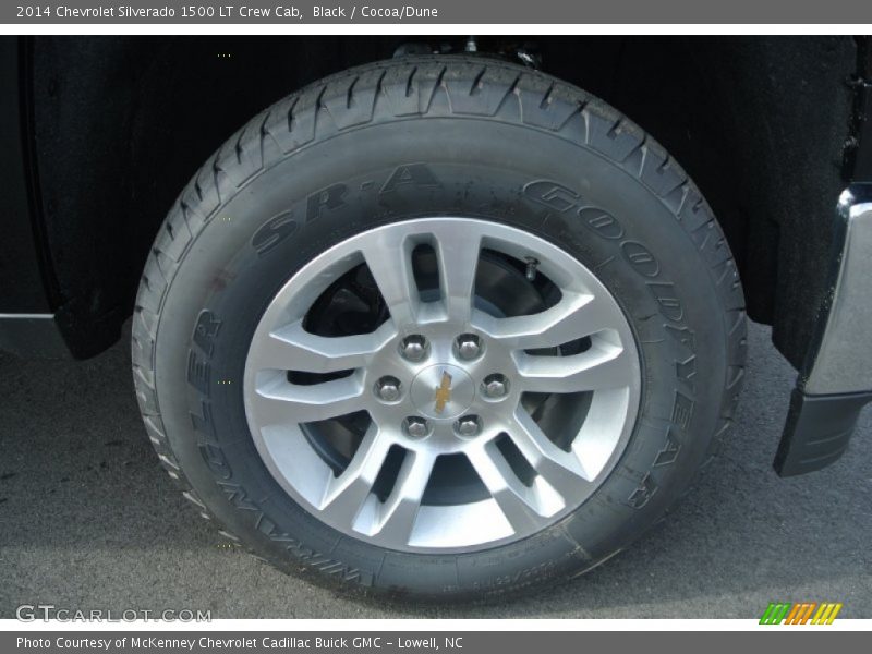 Black / Cocoa/Dune 2014 Chevrolet Silverado 1500 LT Crew Cab