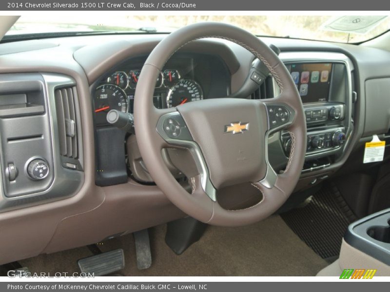 Black / Cocoa/Dune 2014 Chevrolet Silverado 1500 LT Crew Cab