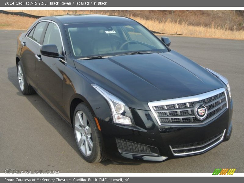 Black Raven / Jet Black/Jet Black 2014 Cadillac ATS 2.5L