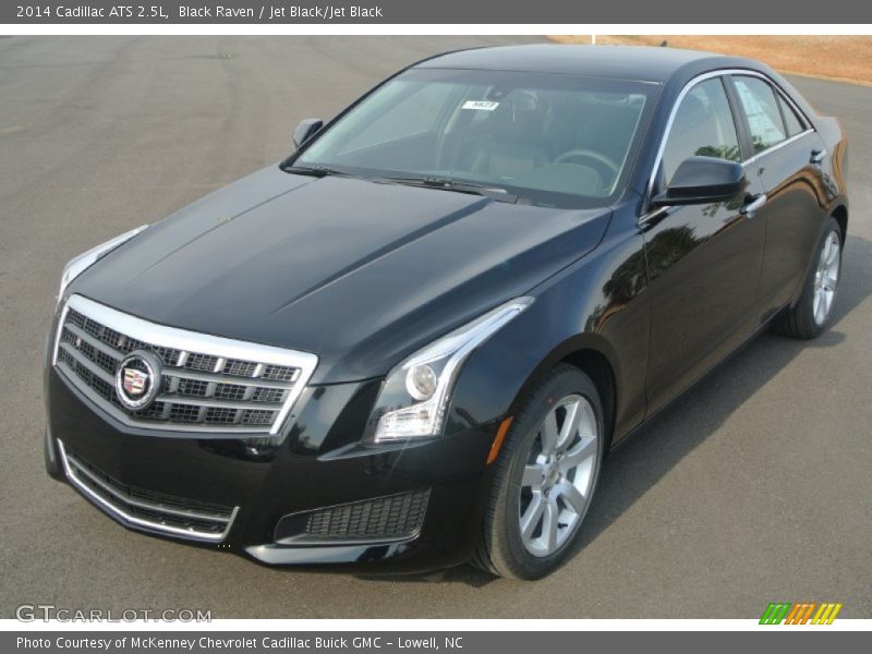 Black Raven / Jet Black/Jet Black 2014 Cadillac ATS 2.5L