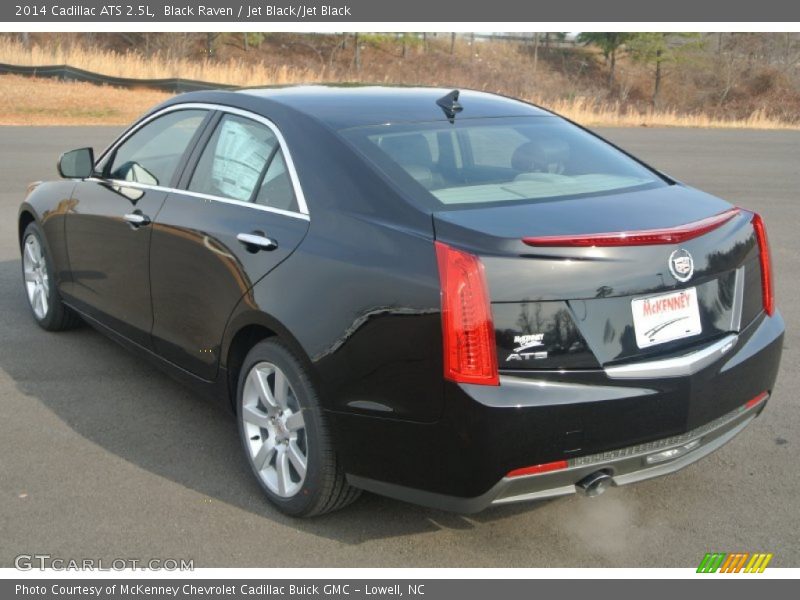 Black Raven / Jet Black/Jet Black 2014 Cadillac ATS 2.5L