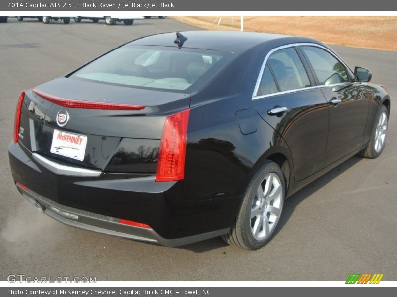 Black Raven / Jet Black/Jet Black 2014 Cadillac ATS 2.5L