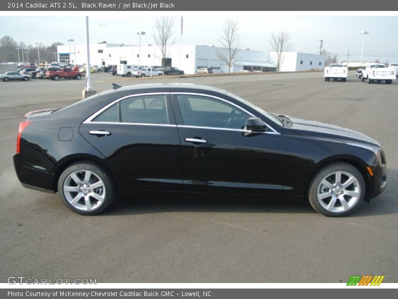 Black Raven / Jet Black/Jet Black 2014 Cadillac ATS 2.5L