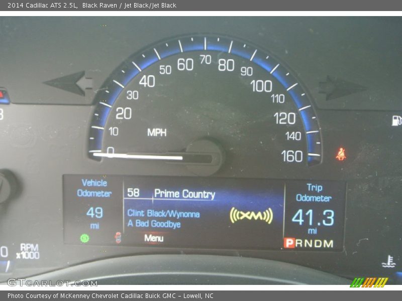 Black Raven / Jet Black/Jet Black 2014 Cadillac ATS 2.5L