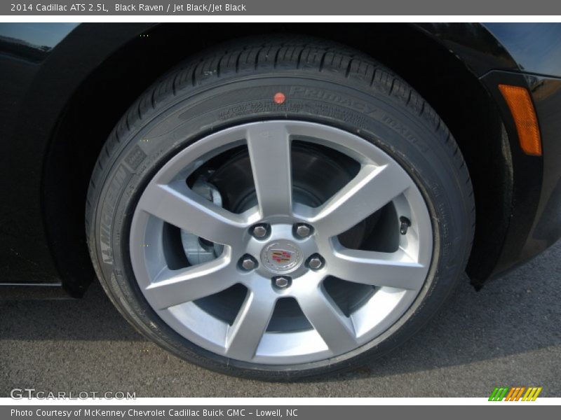 Black Raven / Jet Black/Jet Black 2014 Cadillac ATS 2.5L