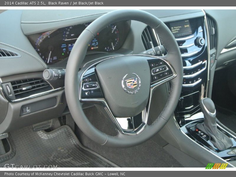 Black Raven / Jet Black/Jet Black 2014 Cadillac ATS 2.5L
