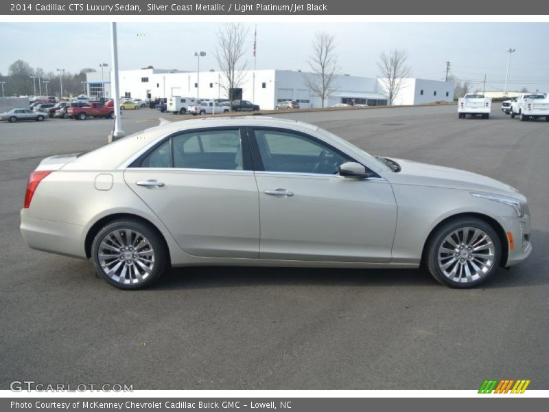  2014 CTS Luxury Sedan Silver Coast Metallic