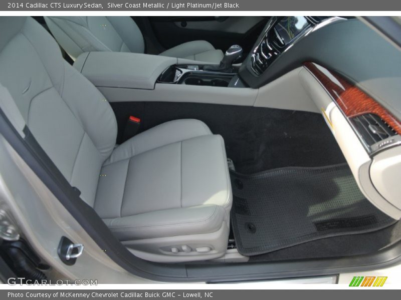 Silver Coast Metallic / Light Platinum/Jet Black 2014 Cadillac CTS Luxury Sedan